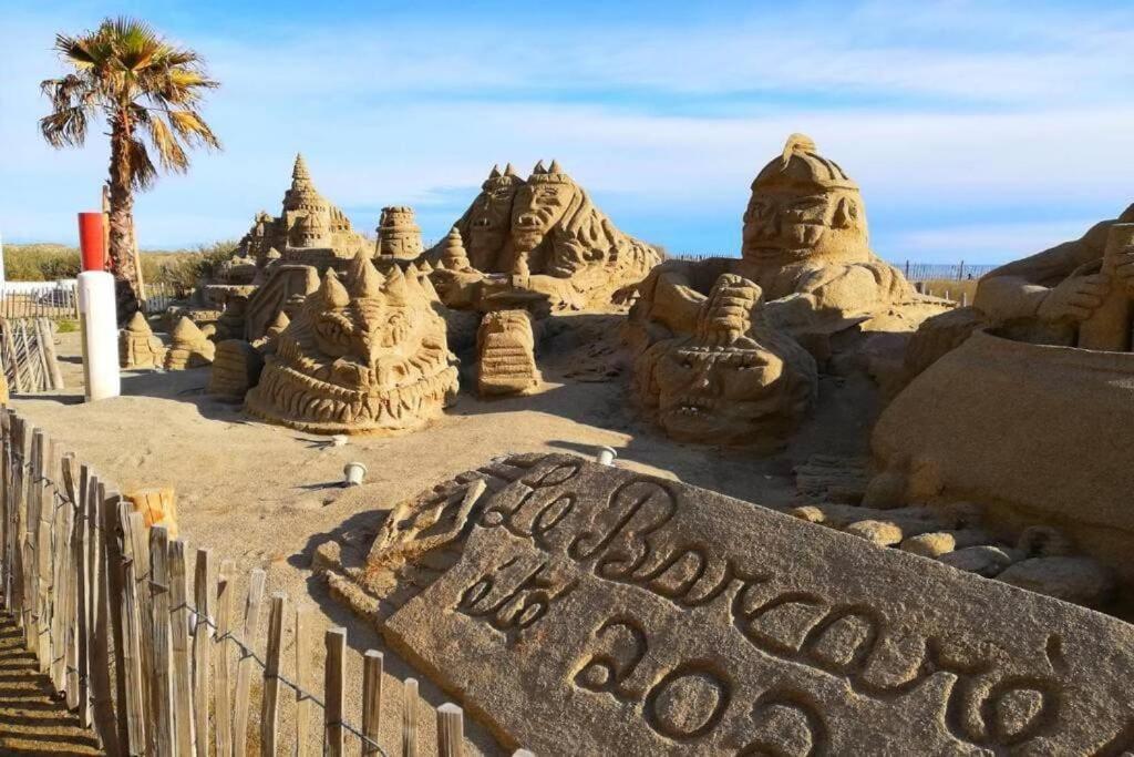 2Min A Pied De La Plage Grande Terrasse Le Barcares Ngoại thất bức ảnh